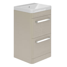 Load image into Gallery viewer, Luxury Plus Floor Standing Double Drawer Unit - 500, 600, 800mm
