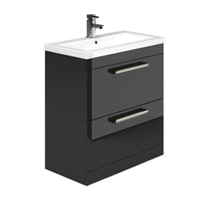 Load image into Gallery viewer, Carrs Floor Standing 2 Drawer Vanity Unit &amp; Basin
