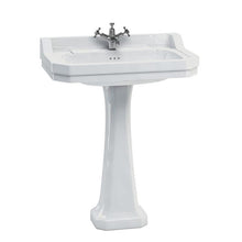 Load image into Gallery viewer, Edwardian Square Basin &amp; Full Pedestal
