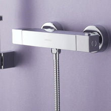 Load image into Gallery viewer, Quadrato Thermostatic Exposed Bar Valve &amp; Shower Kit
