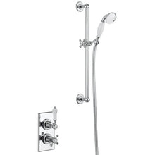 Load image into Gallery viewer, Trent Concealed (Slide Rail) Thermostatic Shower
