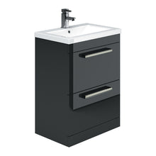 Load image into Gallery viewer, Carrs Floor Standing 2 Drawer Vanity Unit &amp; Basin
