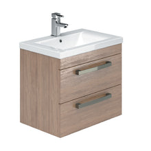 Load image into Gallery viewer, Manor Wall Hung 2 Drawer Vanity Unit &amp; Basin
