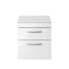 Load image into Gallery viewer, Athena 2 Drawer 500mm Wall Hung Vanity Unit &amp; Basin
