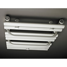 Load image into Gallery viewer, White Heated Ladder Towel Rail
