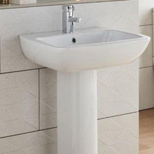 Load image into Gallery viewer, Evoque Basin &amp; Full Pedestal
