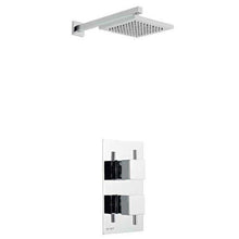 Load image into Gallery viewer, Pure Thermostatic Concealed Shower with Fixed Overhead Drencher
