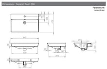 Load image into Gallery viewer, Scheme 600mm Freestanding Unit &amp; Basin