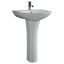 Load image into Gallery viewer, Aleo Round P Shape Bathroom Suite

