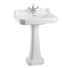 Load image into Gallery viewer, Edwardian Square Basin &amp; Full Pedestal