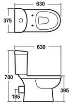 Load image into Gallery viewer, Ivo P Shape Bathroom Suite