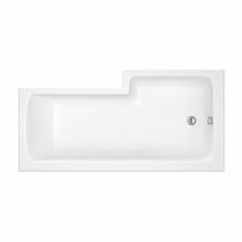 Load image into Gallery viewer, Solarna L-Shaped Shower Bath - 1500, 1700mm