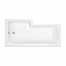 Load image into Gallery viewer, Solarna L-Shaped Shower Bath - 1500, 1700mm