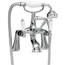 Load image into Gallery viewer, Bloomsbury Deck Mounted Bath Shower Mixer