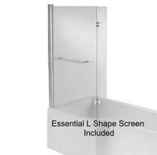 Load image into Gallery viewer, Supercast Solarna L-Shaped Shower Bath - 1500, 1700mm