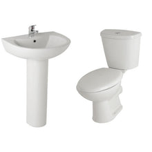 Load image into Gallery viewer, G2 P Shape Bathroom Suite (RRP £587)