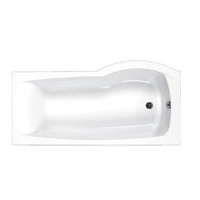 Load image into Gallery viewer, Aspect P Shaped Shower Bath, Carronite - 1700mm