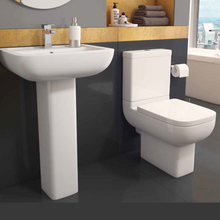 Load image into Gallery viewer, Options 600 L Shape Bathroom Suite
