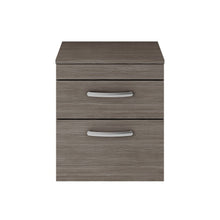 Load image into Gallery viewer, Athena 2 Drawer 600mm Wall Hung Vanity Unit &amp; Basin