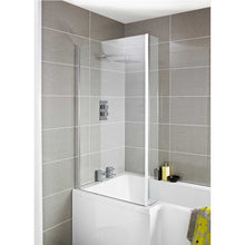 Load image into Gallery viewer, L Shaped Square Shower Bath - 1500, 1600, 1700mm
