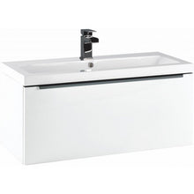 Load image into Gallery viewer, Mono Wall Hung 2 Drawer Vanity Unit &amp; Basin