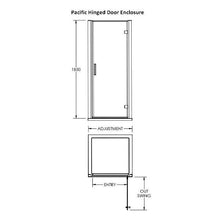 Load image into Gallery viewer, Pacific Hinged Door