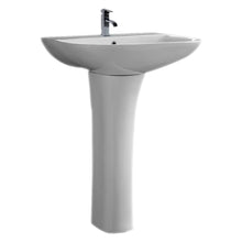 Load image into Gallery viewer, Aleo Square Basin &amp; Full Pedestal